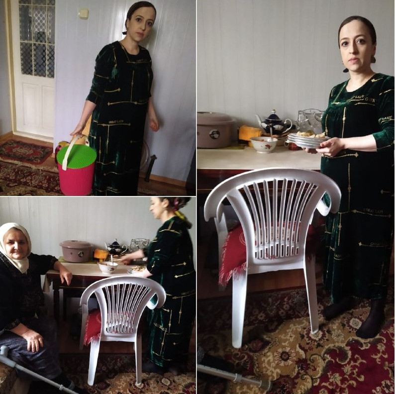 Помощь пенсионеру.