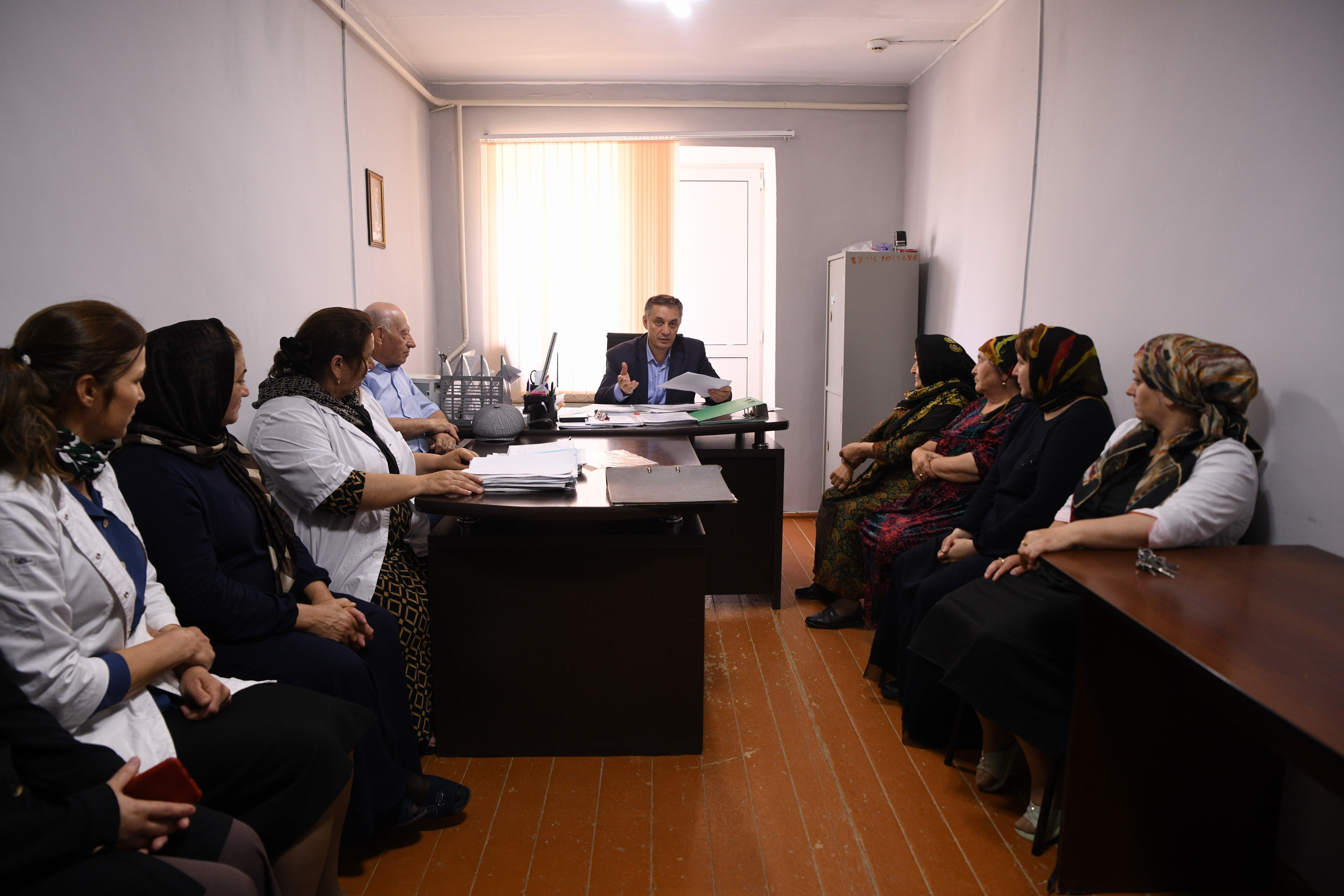 Абдурахман Махмудов в очередной раз проинспектировал деятельность реабилитационного центра для детей и подростков с ОВЗ в Дахадаевском районе