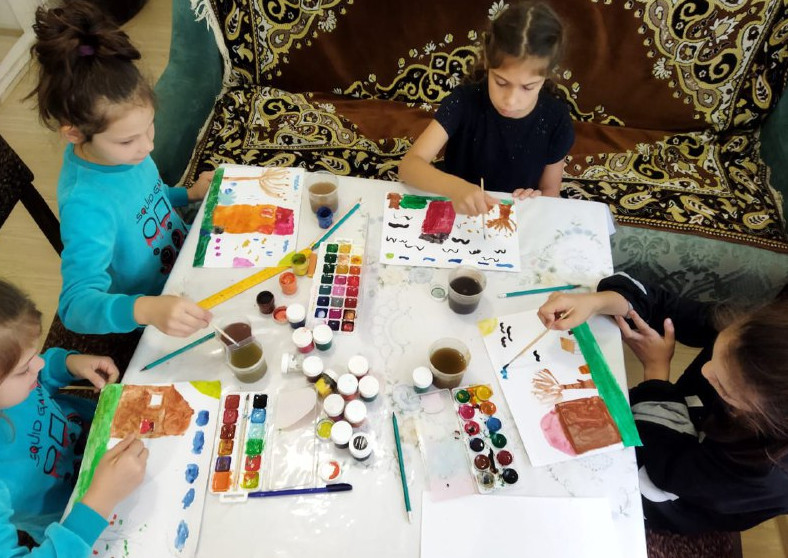 Досуг для детей, проживающих в стационаре - приют " Надежда"