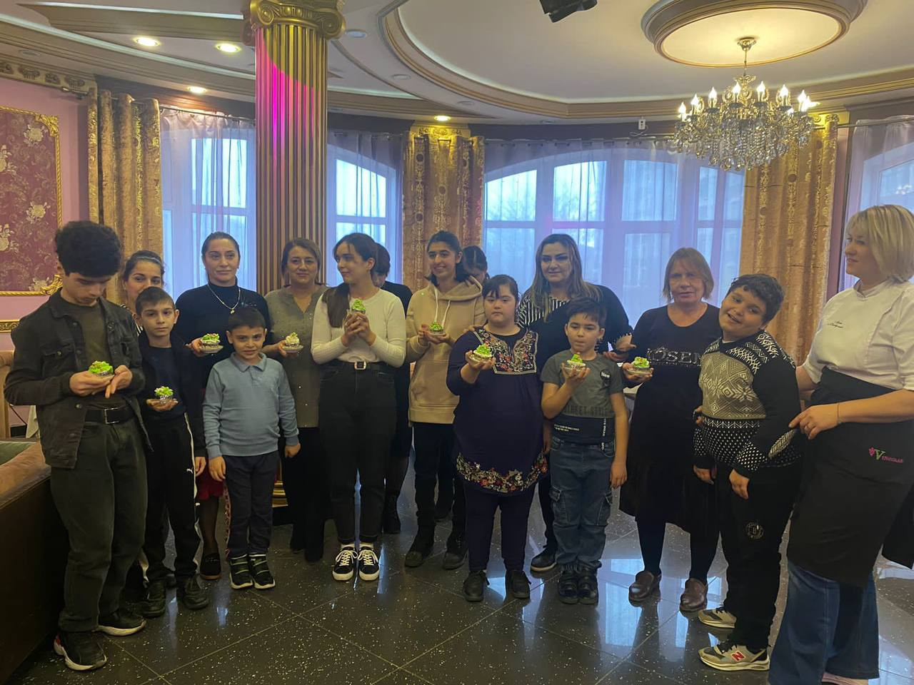 Международный день инвалидов в ресторане "Виноград"