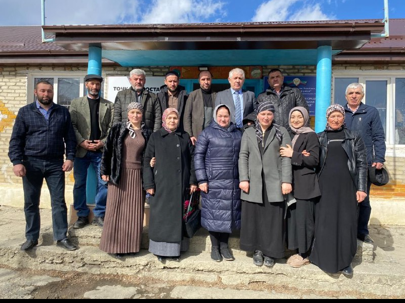 Посещение семей мобилизованных граждан