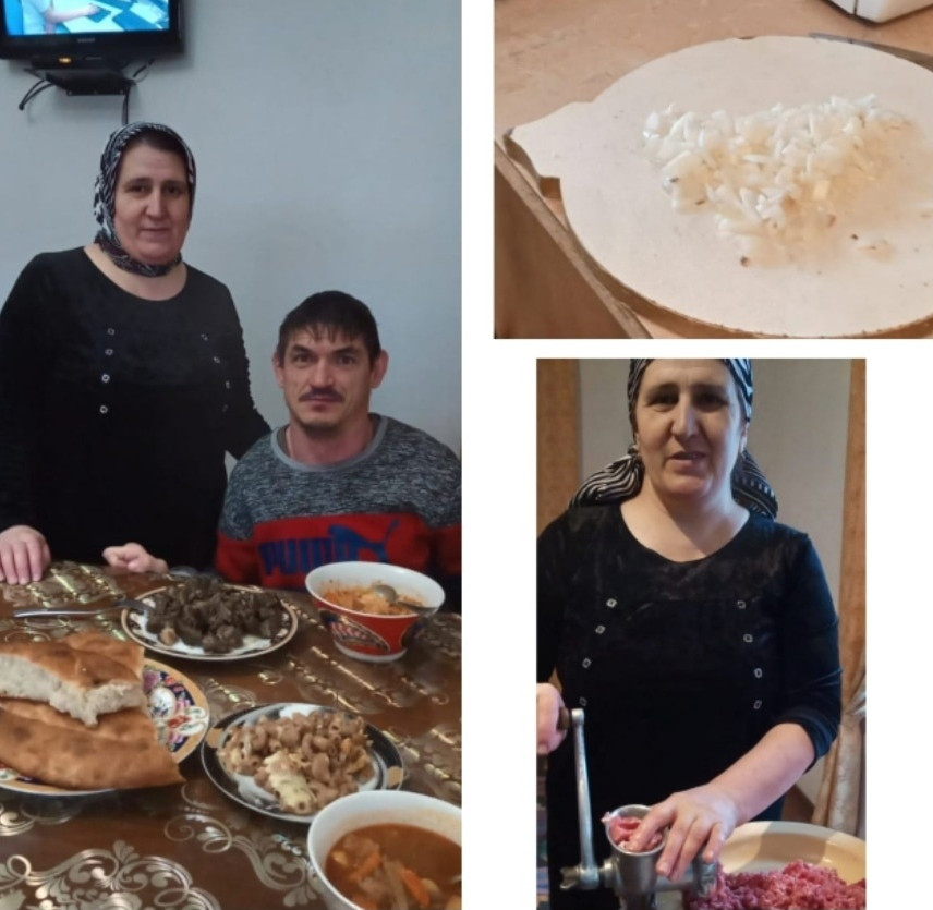 Помощь приготовления пищи.