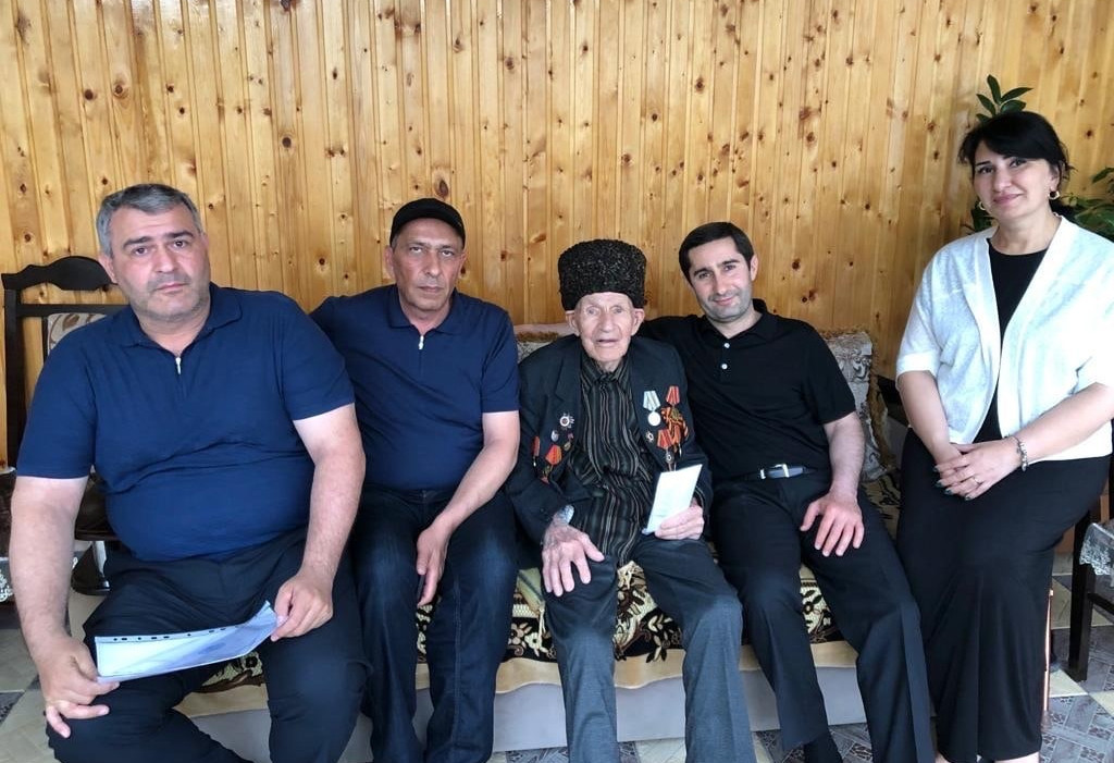 Поздравление с днем рождения Ветерана Великой Отечественной Войны Саидова Тилпара Тамадаевича