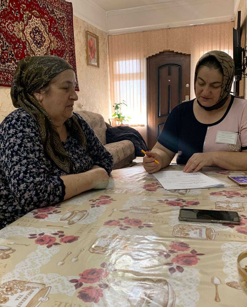 В Сергокалинском районе проводятся подворовые обходы семей мобилизованных граждан и добровольцев