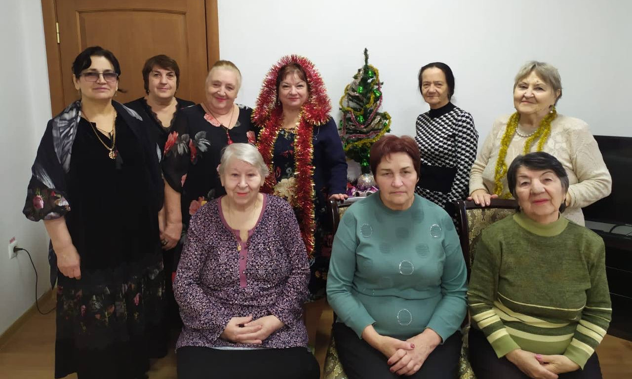 Праздничное мероприятие посвящённое Новому году.