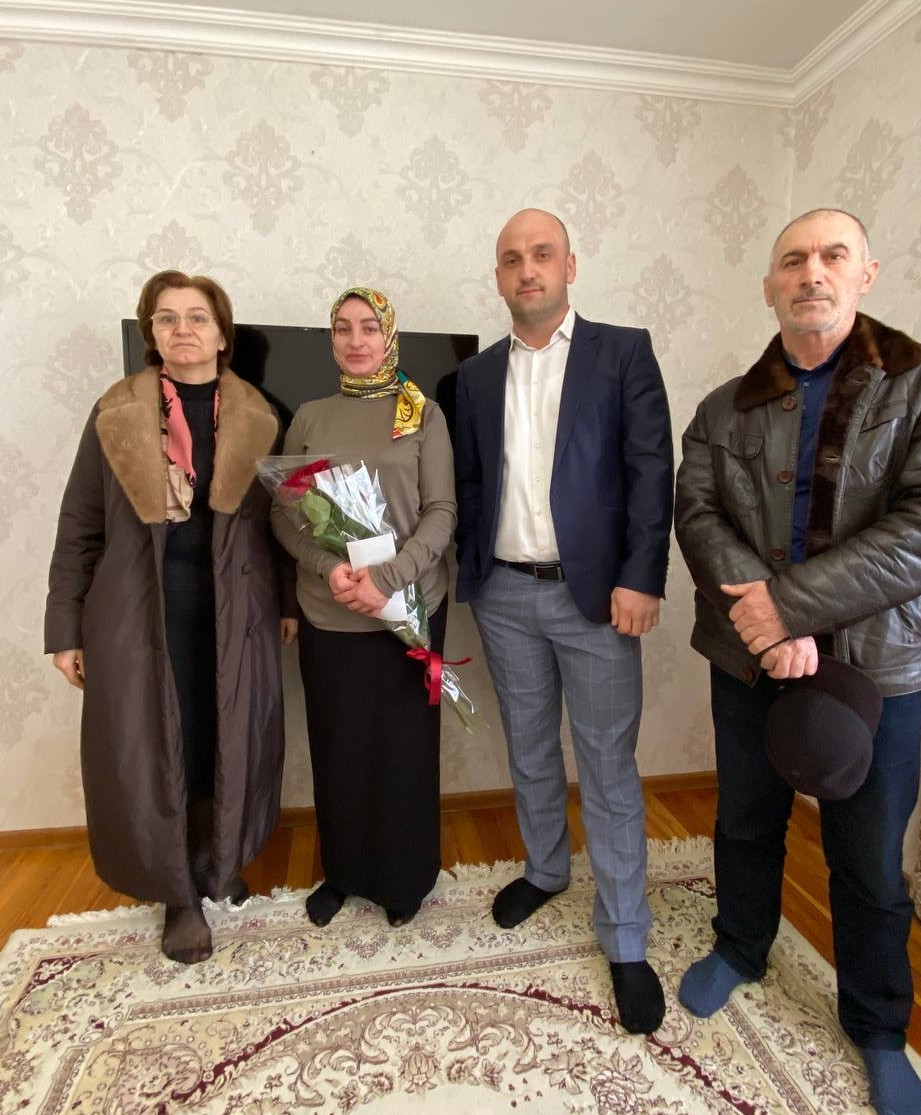 В День защитника Отечества посетили семьи участников СВО