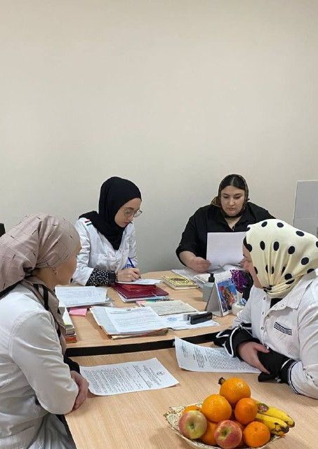 Совещание по проведению диспансеризации пожилых граждан.