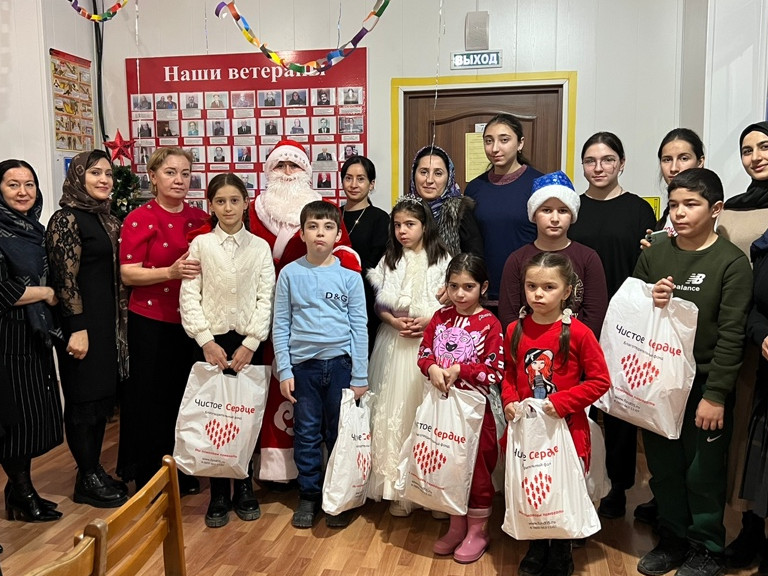 Новогоднее мероприятие для юных получателей социальных услуг