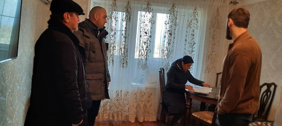 Акт обследования жилищно-бытовых  условий заявителей.