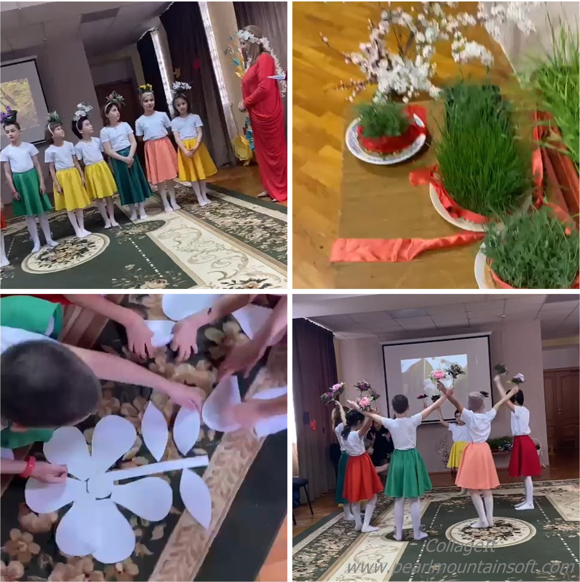 Открытое занятие, посвященное празднику весны прошло в школьном отделении ГКУ РД СРЦН (г. Махачкала)