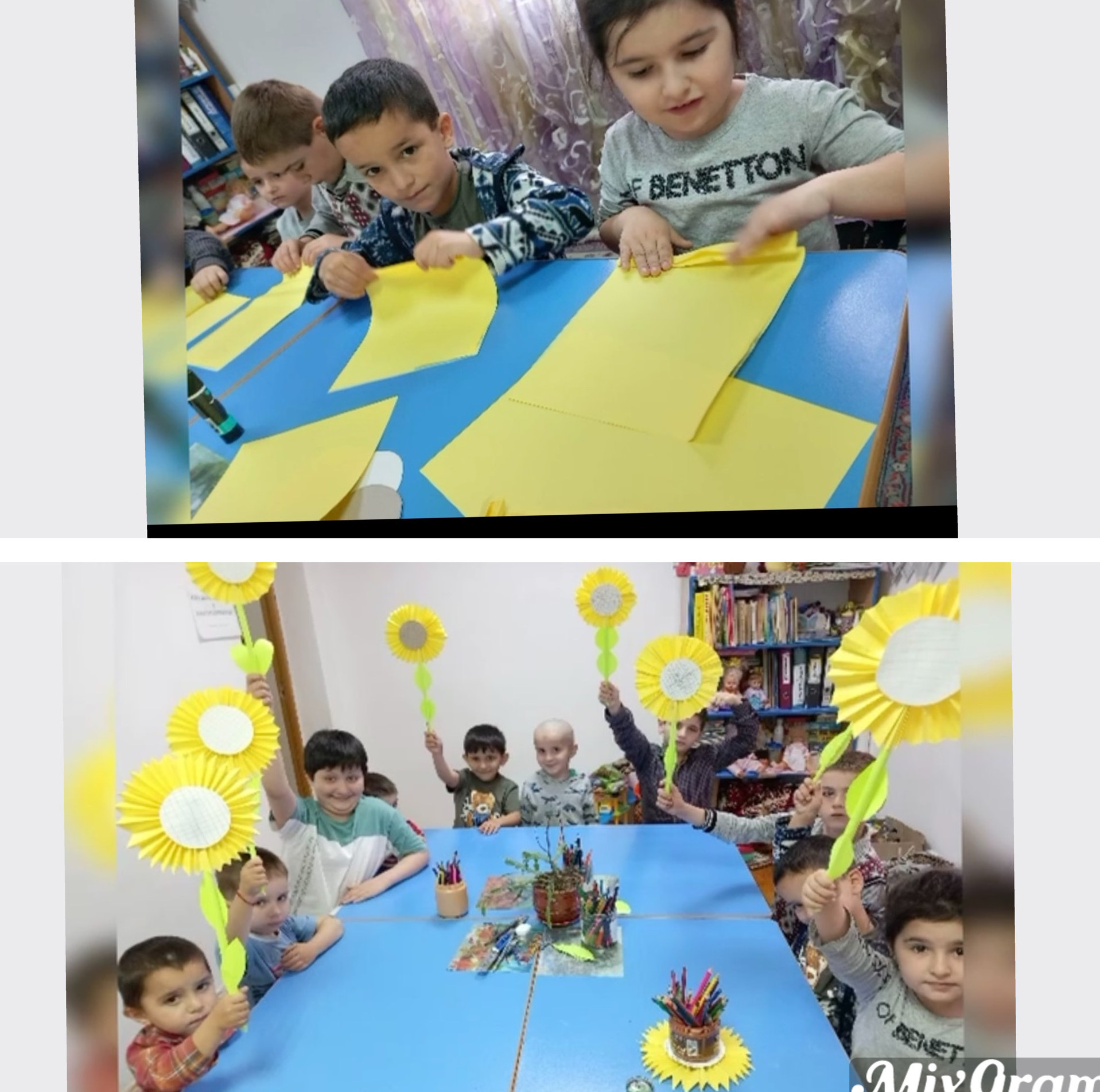 Аппликация "Подсолнух"