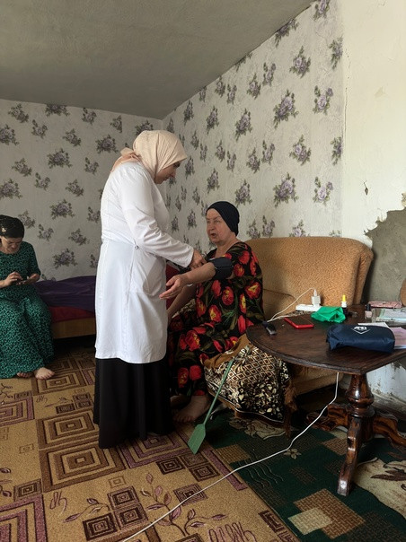 Обслуживание лиц старше 65 лет, в рамках проекта "Демография - старшее поколение".