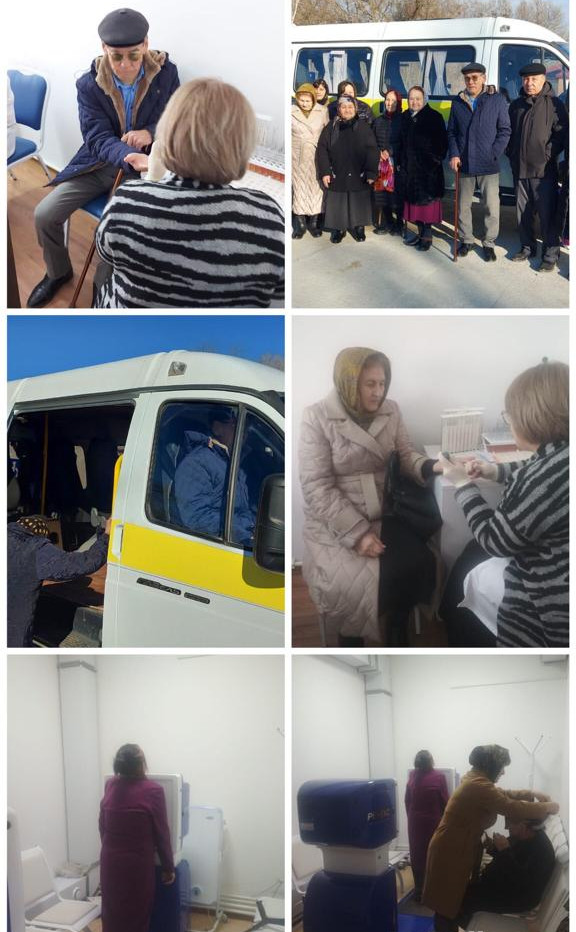 Мобильная бригада  КЦСОН Ногайского района в рамках проекта «Старшее поколение» нацпроекта «Демография» доставила в медучреждения в этом году около 80 человек