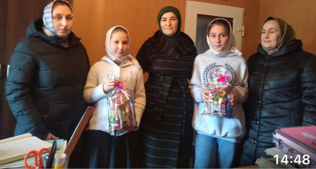 Посещение детей военнослужащих!