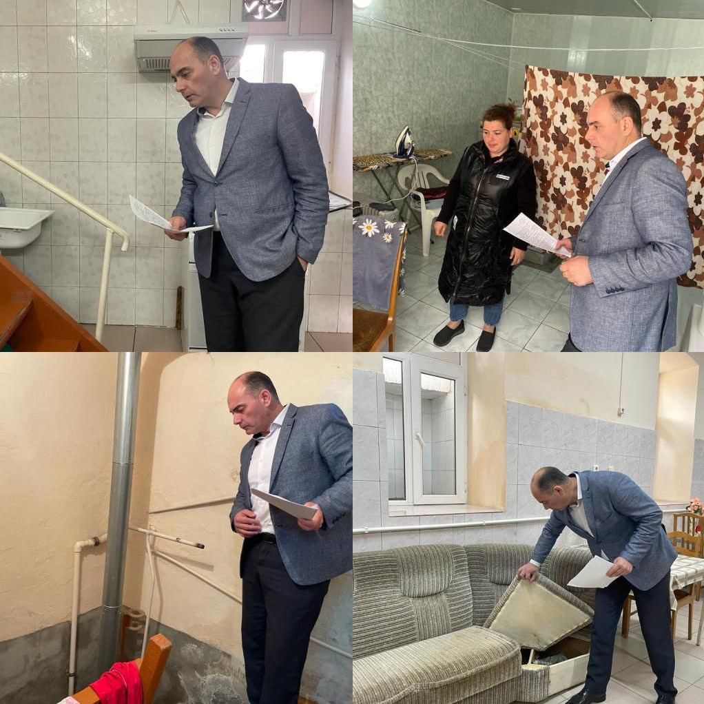 Ежедневные осмотры помещений.