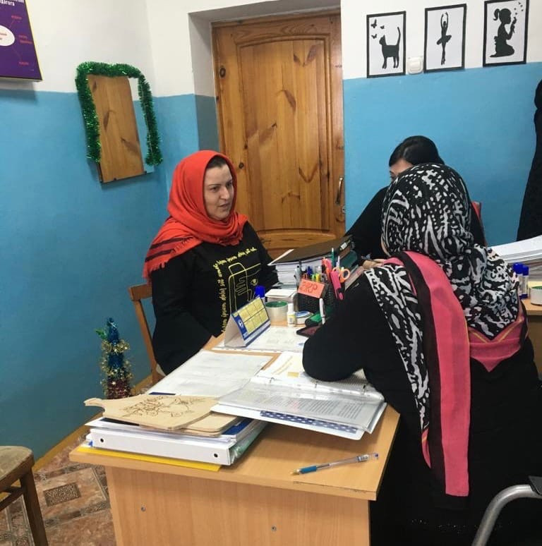 Выезд специалиста по работе с семьей в село Султанянгиюрт.