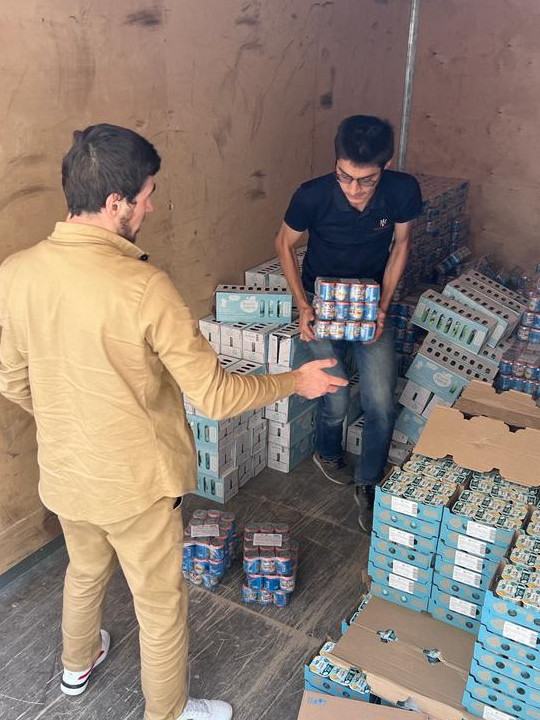 Меценат из Москвы обеспечил подопечных Дома-интерната «Забота» детским питанием