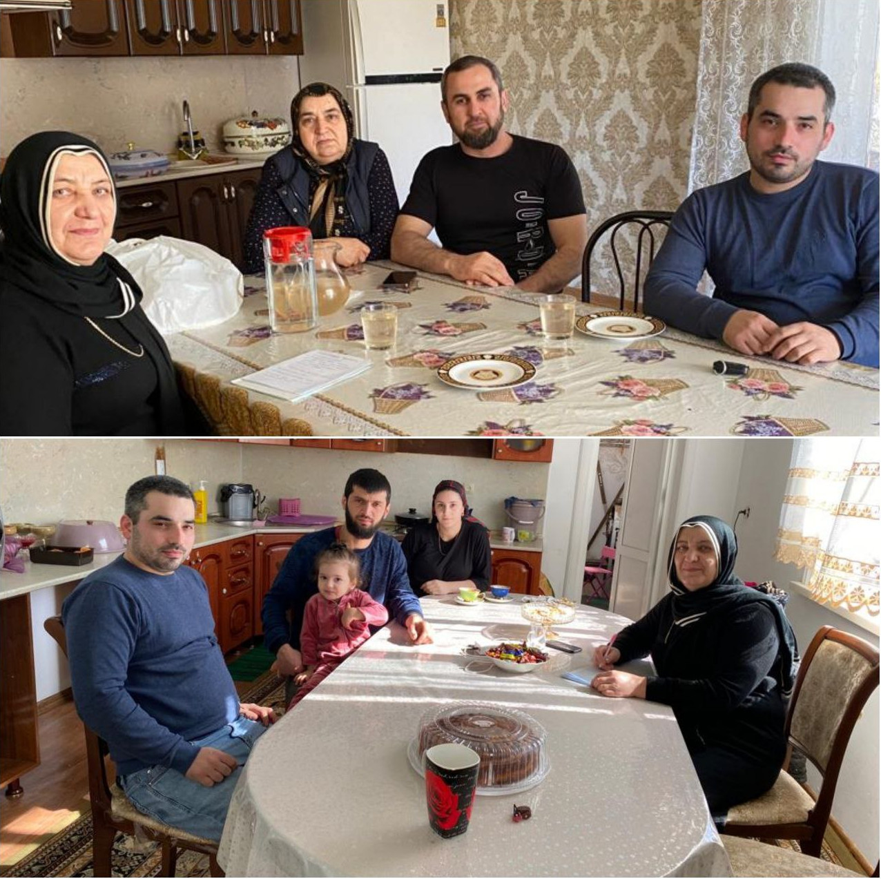 Встреча на дому с мобилизованными. 20.02.2023