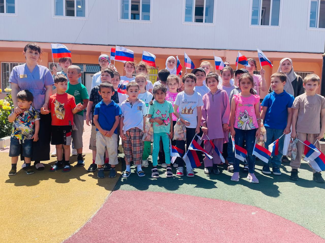 Мероприятие приуроченное ко " Дню России"