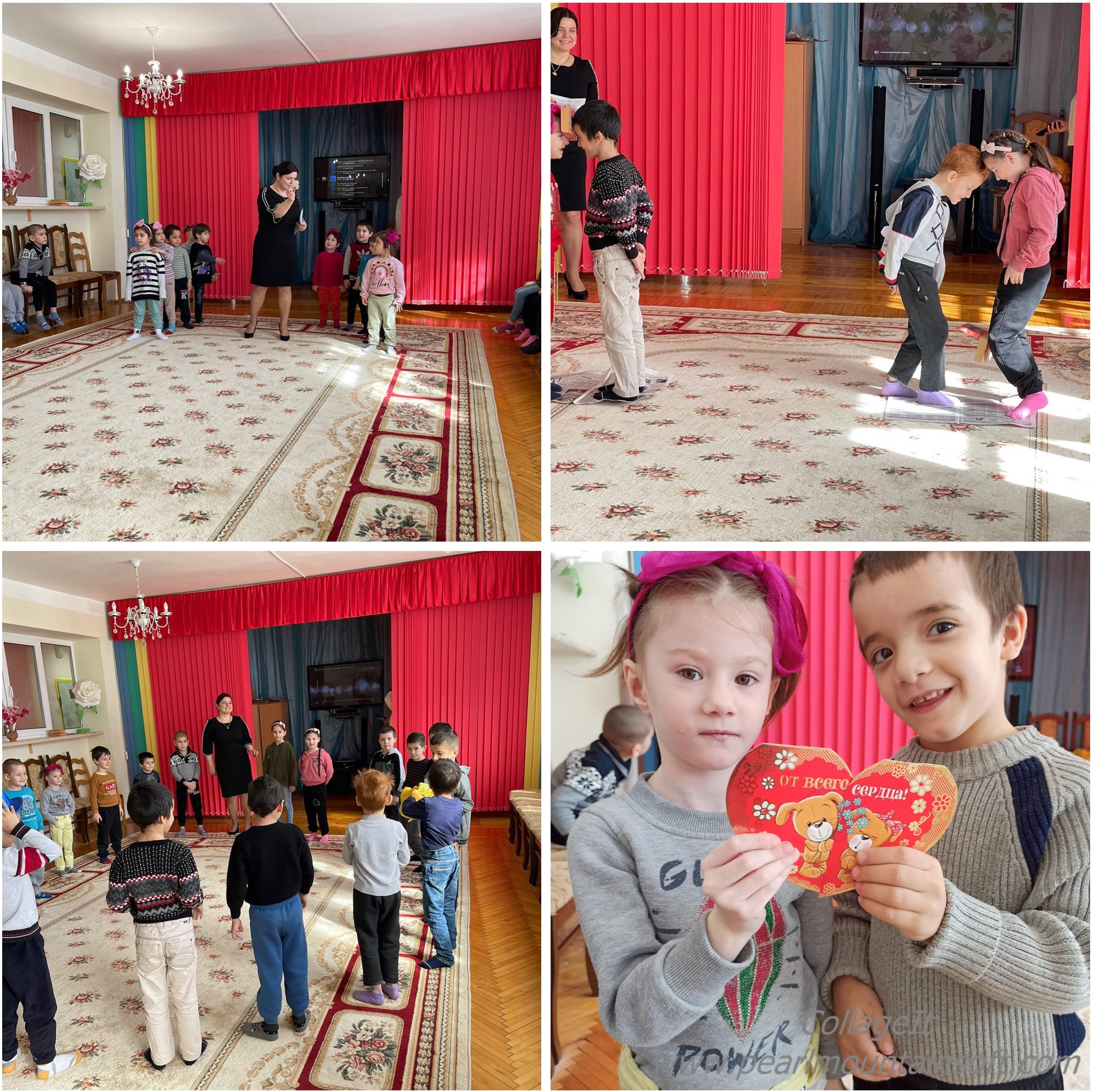 Игровая программа, посвященная Дню дружбы и любви, прошла в дошкольном отделении ГКУ РД СРЦН (г. Махачкала)