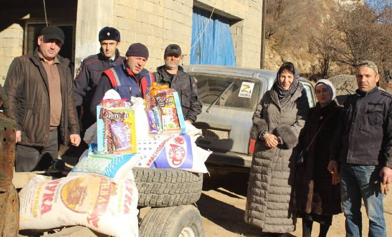Посещение на дому семей мобилизованных граждан.