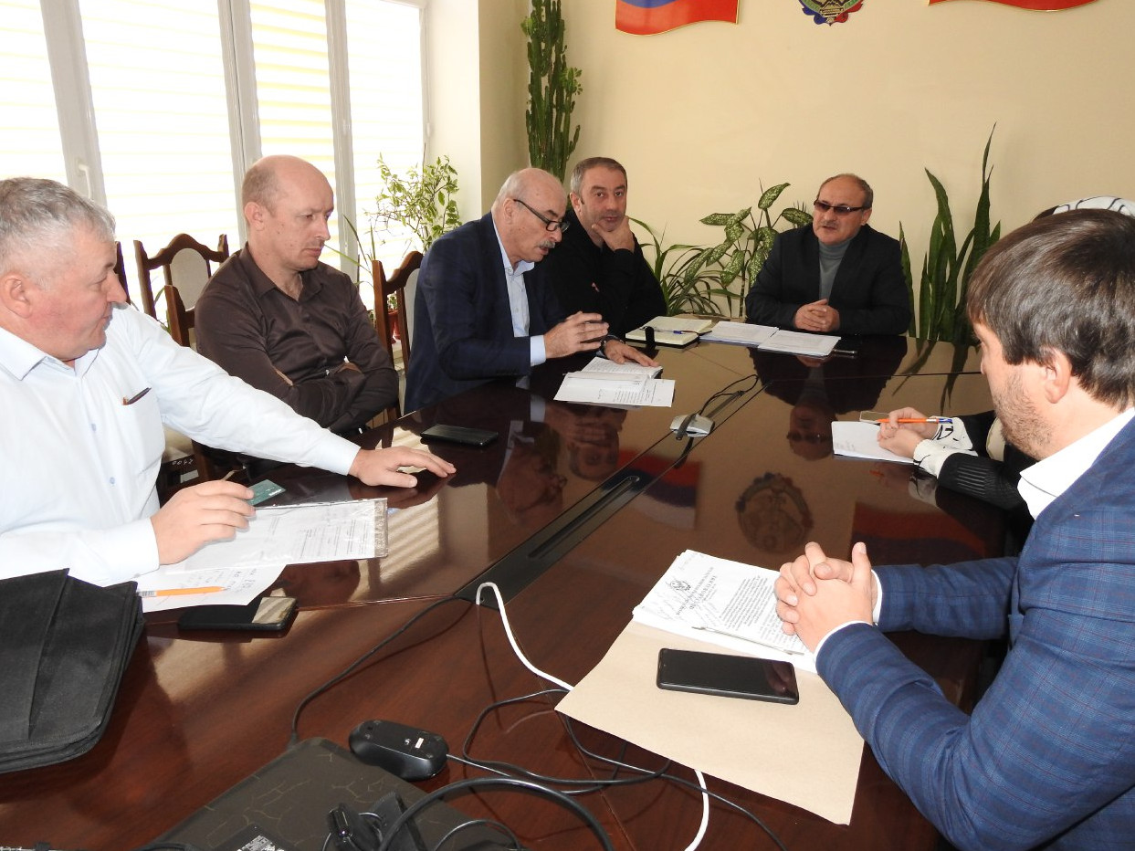 Прошло заседание  районного штаба "Мы вместе"