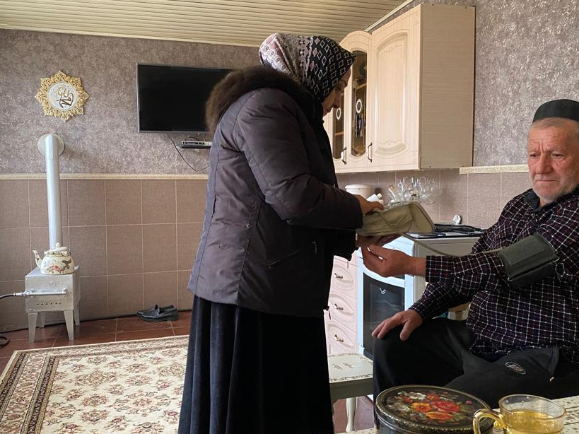 Мобильная бригада в с.Ленинаул