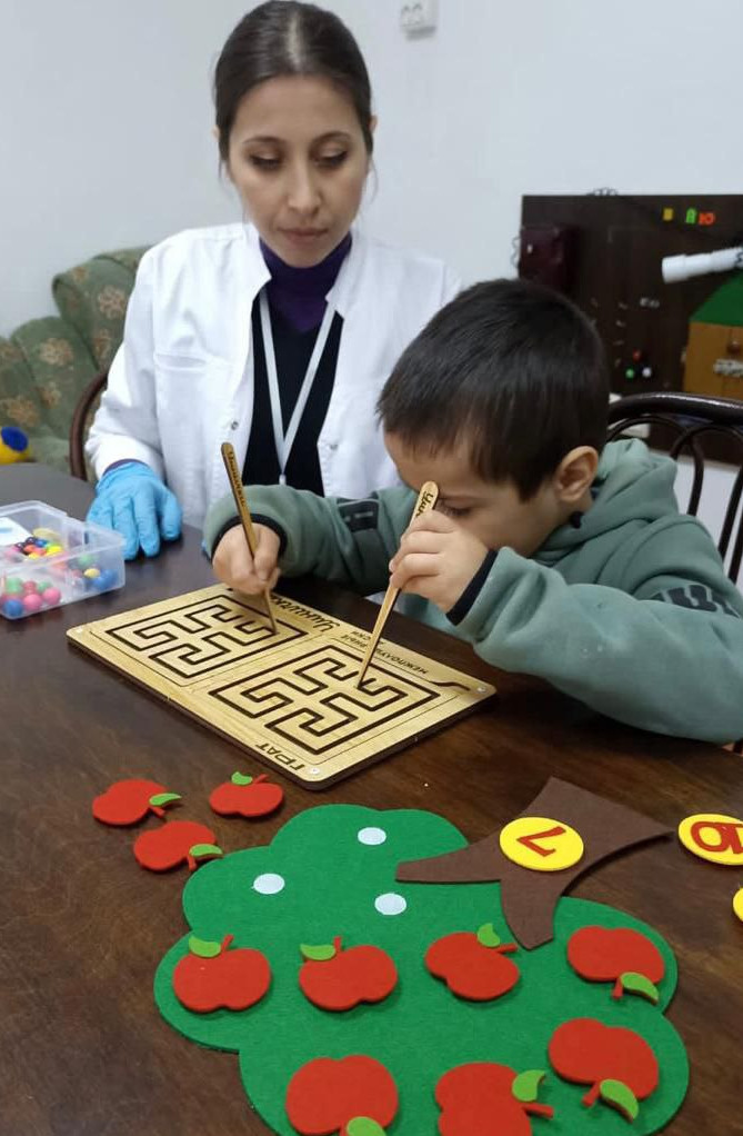 Коррекционное логопедическое занятие