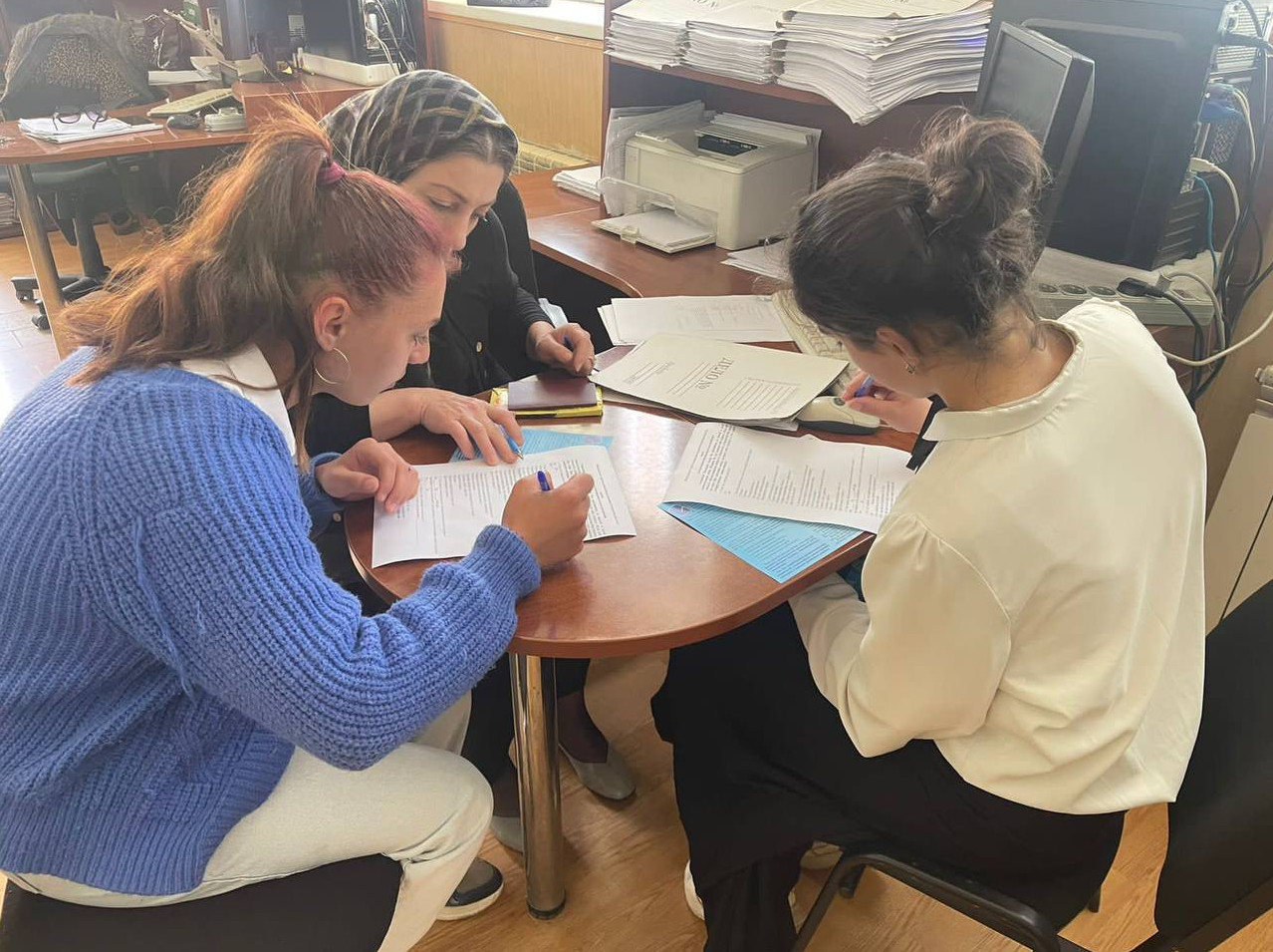 Ярмарка вакансий в Дахадаевском ЦЗН