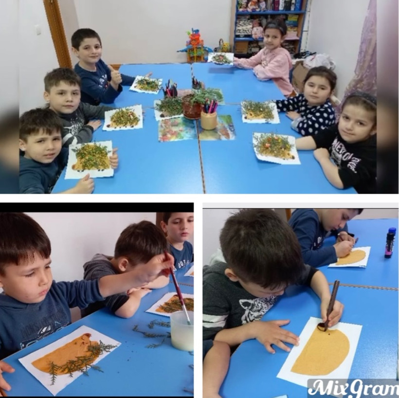 Аппликация "Ёжик"