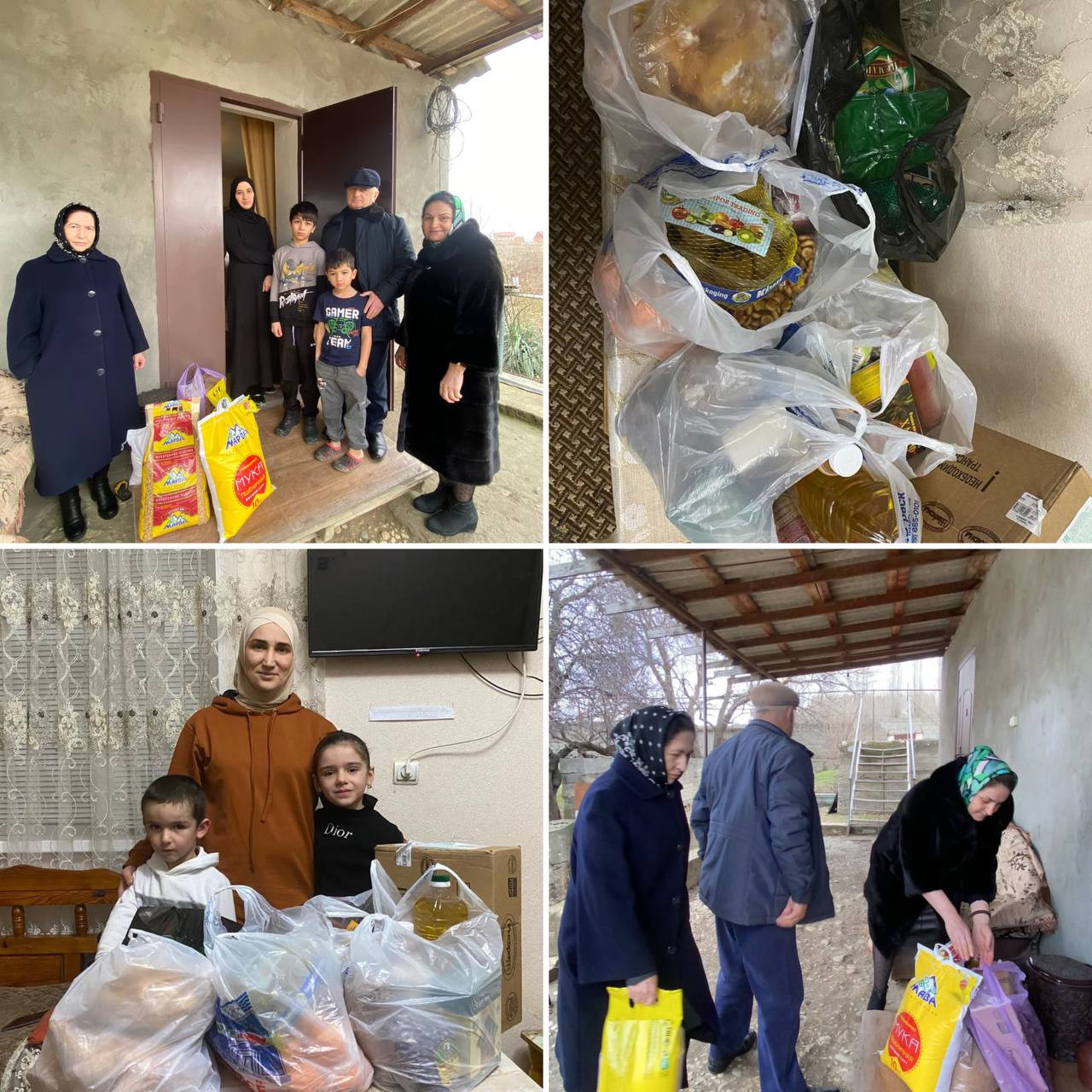 Посещение семей военнослужащих СВО.