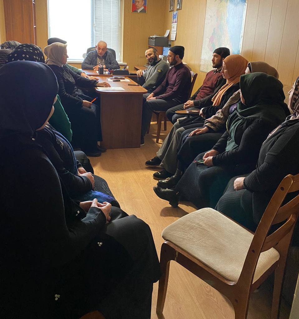 Рабочее совещание коллектива ГБУ РД ЦСОН в МО «Гумбетовский район».