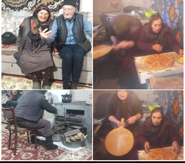 Социальная работница ГБУ РД КЦСОН в МО "Агульский район" селения Чираг Габибуллаева Гаписат оказывает социально - бытовые услуги своим подопечным.