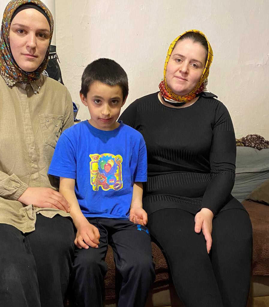 Посещение на дому ребенка, возвращённый из Сирии.