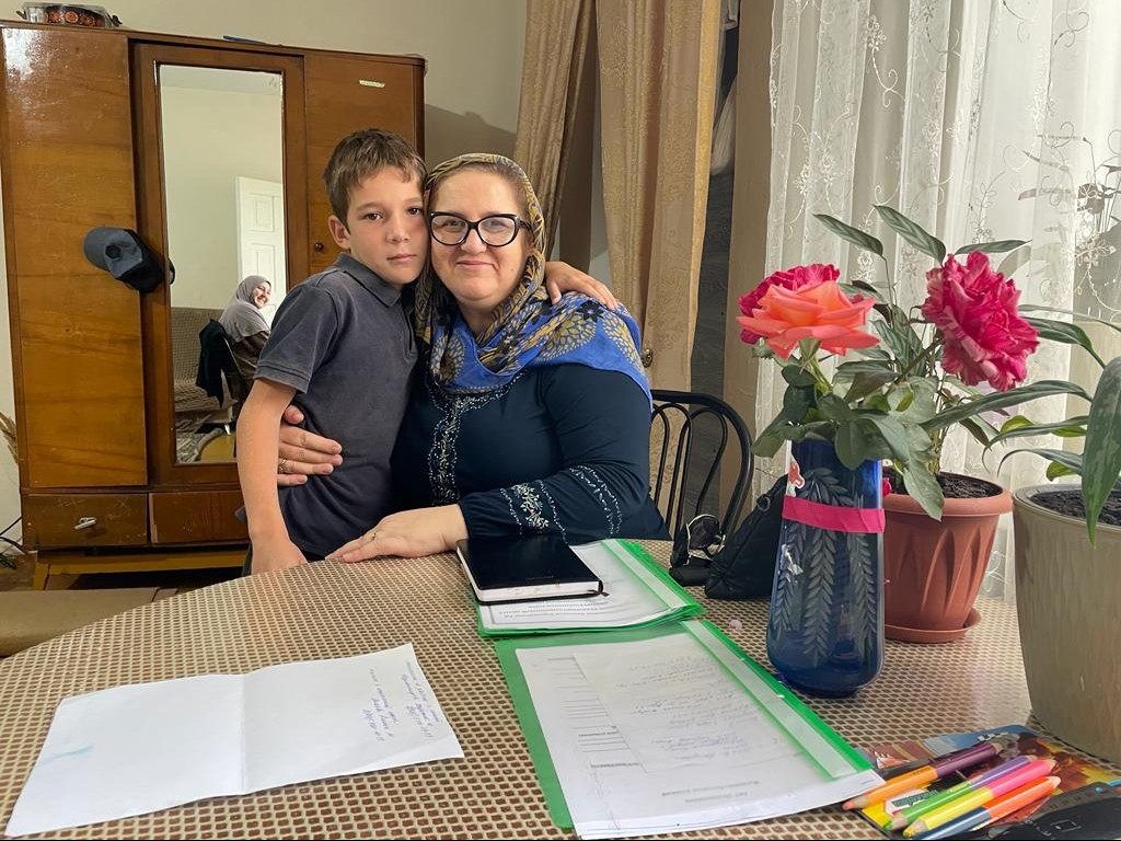 Выезд психолога и специалиста Центра в семью "НВФ"