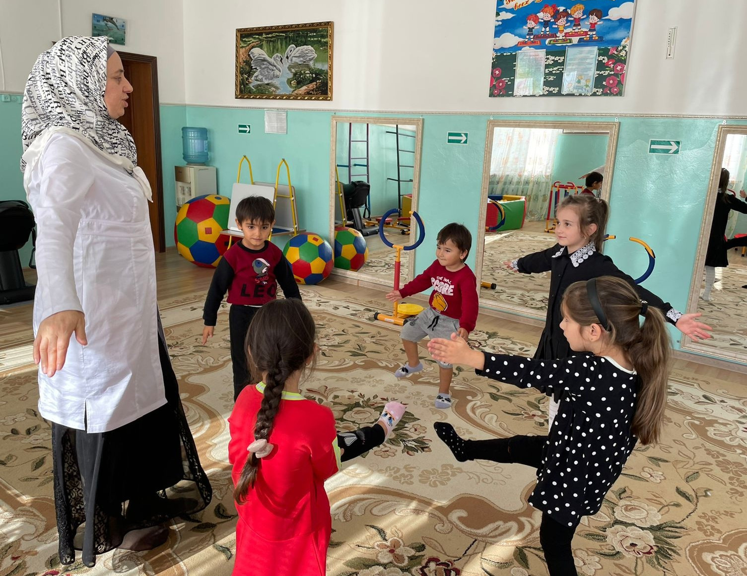 Общеукрепляющее занятие по ЛФК