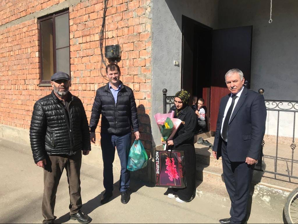 Поздравление с Международным женским днем жен, матерей участников СВО.