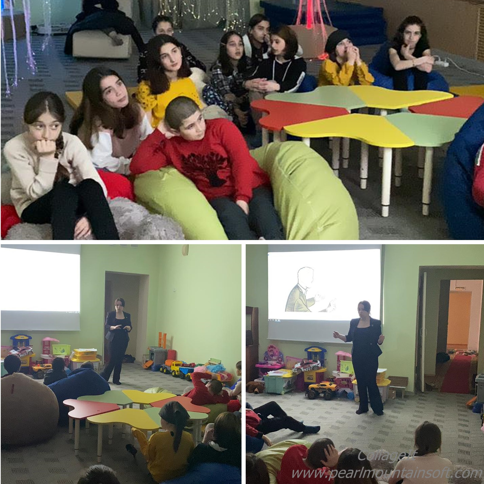 Занятие с элементами тренинга на тему: "Слова - паразиты" прошло в ГКУ РД СРЦН (г. Махачкала)