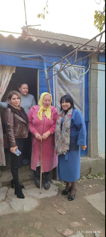 Посетили семью мобилизованного военнослужащего