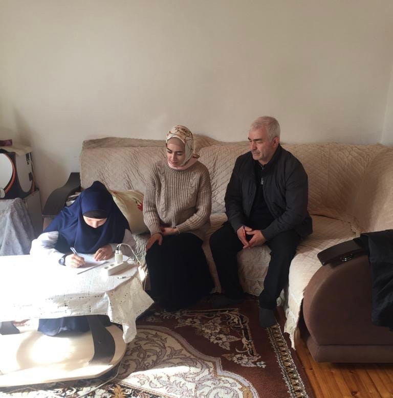 Выезд в село Чонтаул.