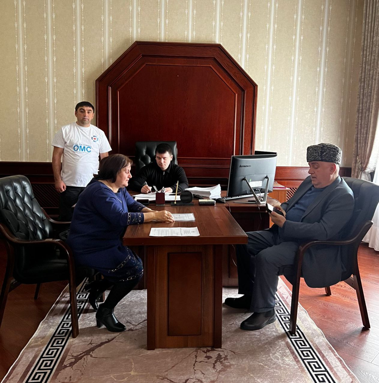 Рабочее совещание с руководителями ТФОМС РД