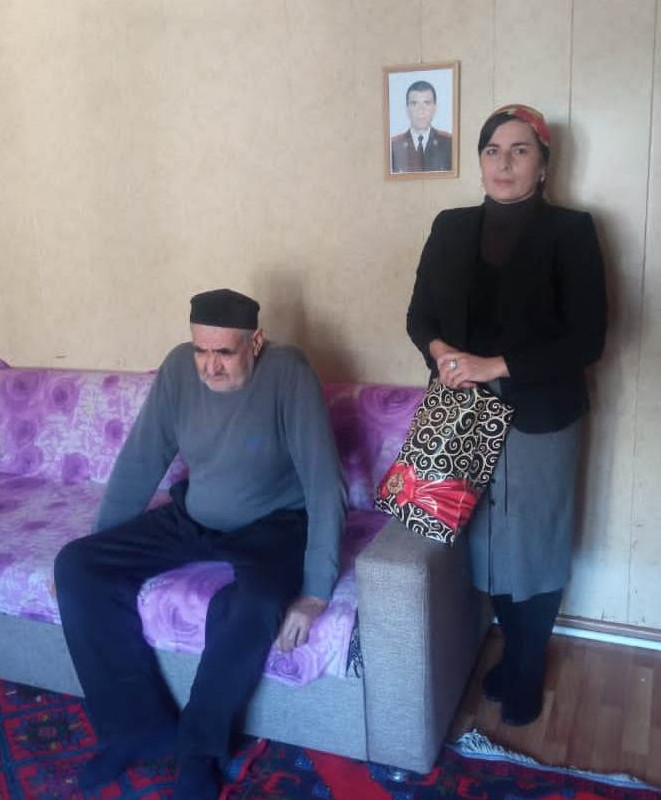 ПОСЕЩЕНИЕ СЕМЬЮ ПОГИБШЕГО ВОЕННОСЛУЖАЩЕГО