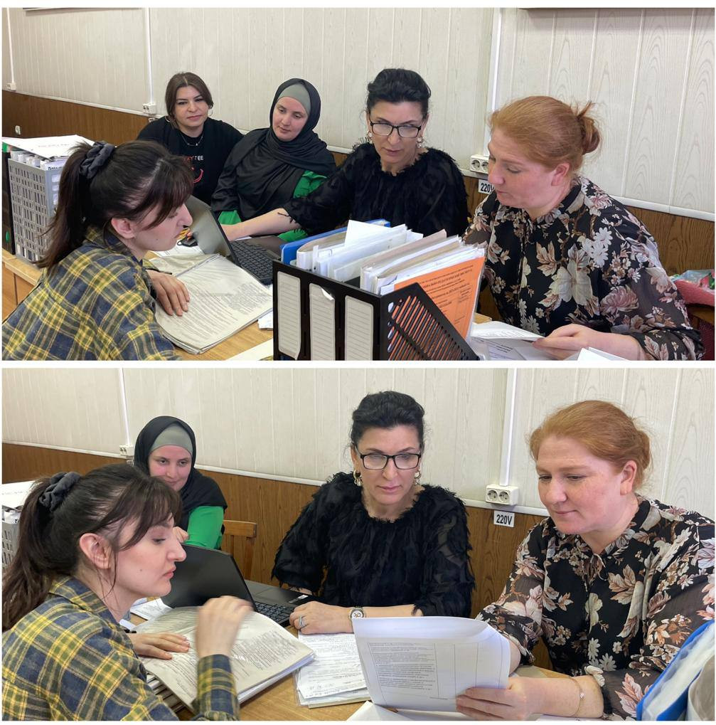 10 мая специалисты отделения социального обслуживания на дому детей и семей с детьми провели межведомственную встречу с представителем Комиссии по делам несовершеннолетних и защите их прав(КДН и ЗП) З. Шабановой.