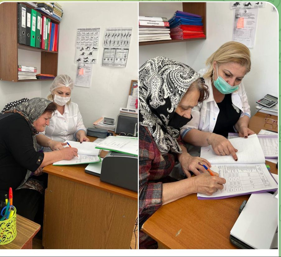 Медицинская сестра С.А. Гебекова