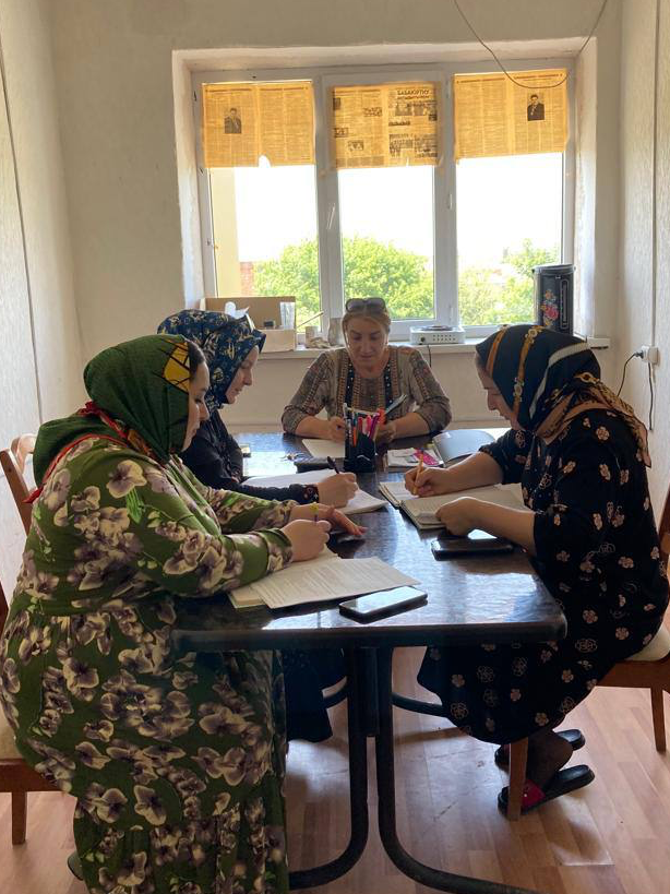 Совещание в отделении дневного пребывания граждан пожилого возраста и инвалидов