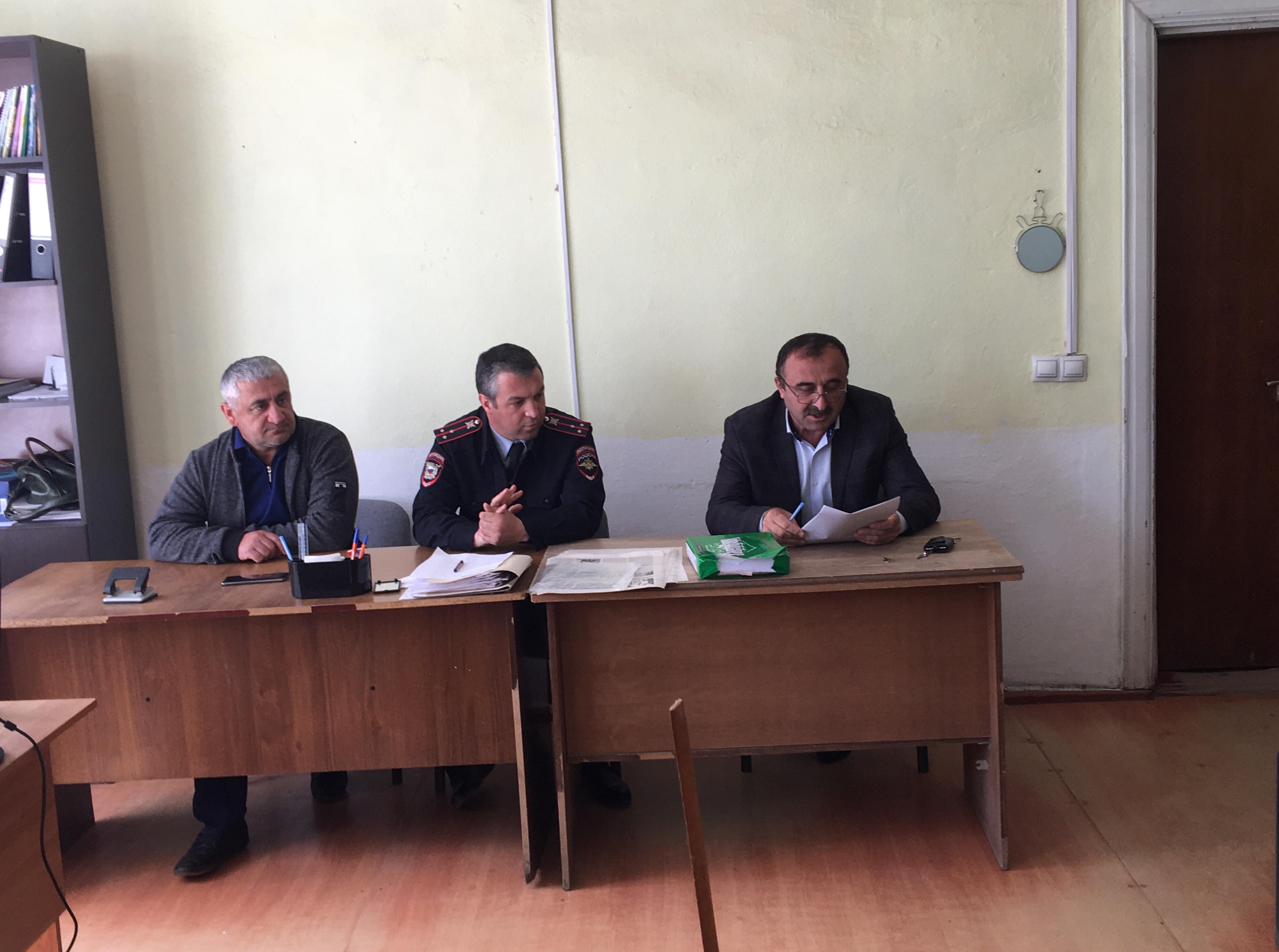 Заседание работников по антитеррористической деятельности