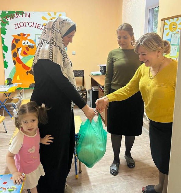 Благотворительная помощь семьям, воспитывающим детей с нарушениями зрения