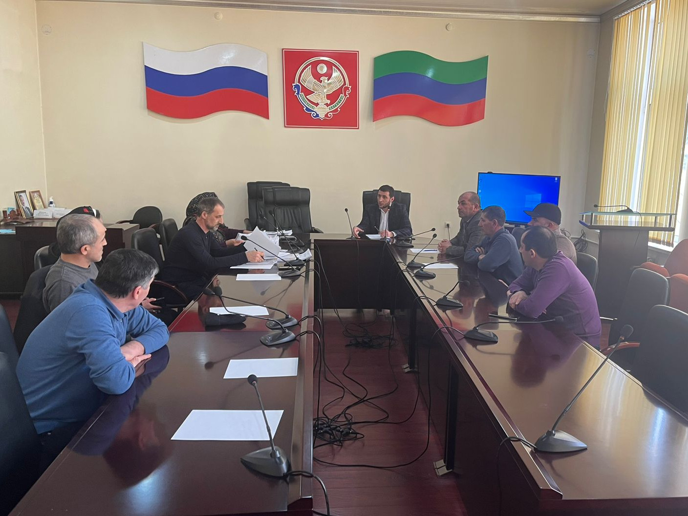 Заседание комиссии по вопросам оказания государственной социальной помощи на основании социального контракта.