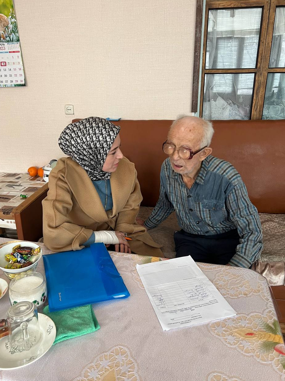 Выезд мобильной бригады в с. Согратль.