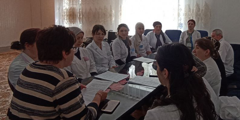 Инструктаж с работниками центра